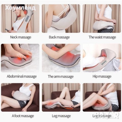 Иновативен масажор за самостоятелен масаж на цялото тяло, снимка 3 - Масажори - 30928874