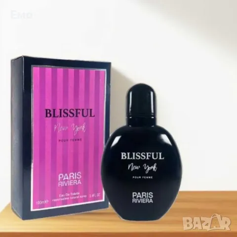 Дамски парфюм PARIS RIVIERA BLISSFULL EDT 100ml, снимка 4 - Дамски парфюми - 47963296