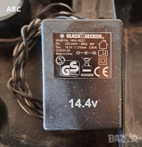 Винтоверт Black & Decker 14.4 v., снимка 4 - Винтоверти - 42891009