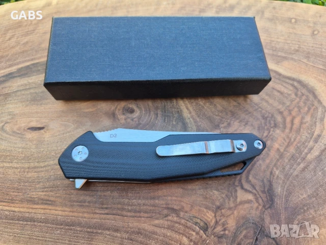 Сгъваем джобен нож,стомана D2, D115, снимка 4 - Ножове - 50985353