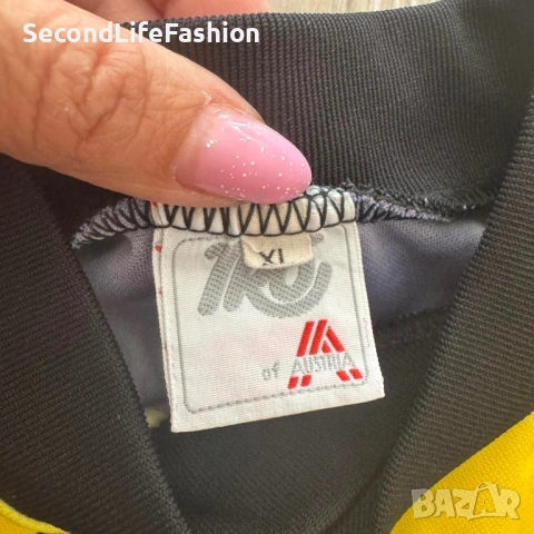 Винтидж вратарска футболна фланелка Tro Austria колекционерска размер XL футболна тениска , снимка 6 - Тениски - 53204080