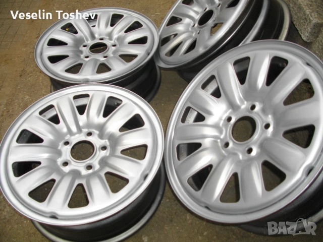 4бр,железни джанти 16цола за Дачия Тойота,субару  5х114,3 ет 50, снимка 3 - Гуми и джанти - 53879049