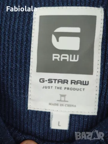 G-star cotton sweater L, снимка 9 - Пуловери - 48661850