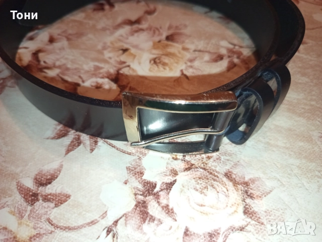 CLAUDIO ORCIANI Нов Италиански Мъжки Колан от Естествена Кожа 115см., снимка 7 - Колани - 52675776