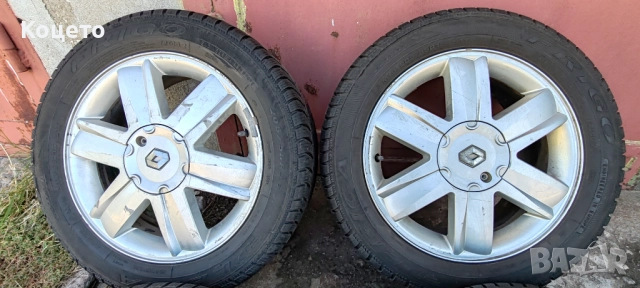 Алуминиеви джанти Рено , снимка 2 - Гуми и джанти - 52106366