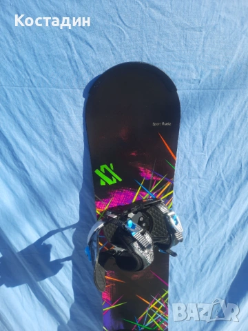 Сноуборд  VÖLKL RENTAL ROCKER   143см. с автомати. , снимка 2 - Зимни спортове - 53296205