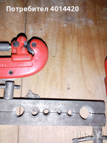 Комплект за рязане и развалцоване на медни тръби, снимка 4 - Други инструменти - 44534228