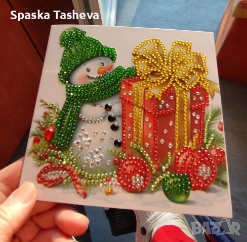 Диамантени коледни картички , снимка 10 - Други - 52764329