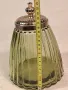 Цветен стъклен буркан с метален похлупак   21/2, снимка 4