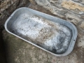 Старо Соц Българско Подцинковано Корито / 50 Литра. , снимка 3