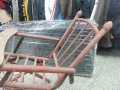 Много стара детска дървена количка, снимка 7