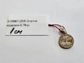 Златна висулка 0.78гр 03987-25/8, снимка 1