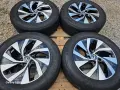 Лети джанти 16ки 5х112 VW + летни гуми 215/60/16 GoodYear, снимка 3