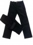Ватирани черни джинси, снимка 1 - Панталони - 39060948