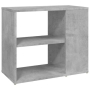 vidaXL Страничен шкаф, бетонно сив, 60x30x50 см, ПДЧ（SKU:806305