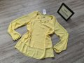 Нова дамска елегантна блуза / риза в жълт цвят на намаление , снимка 1 - Блузи с дълъг ръкав и пуловери - 37992866