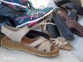 дамски сандали, 100% естествена кожа - и отвън и отвътре+ стелката от естествена кожа , 36 - 37, снимка 9