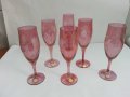 Стари стъклени чаши , снимка 2