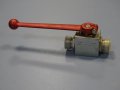 кран хидравличен Argus DN10 2/2way Hydraulic ball valve 500Bar, снимка 1 - Резервни части за машини - 35322094