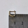 Златни обеци 0.86гр., снимка 2
