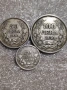 Лот сребърни монети 1930 г. 100;50;20 лева , снимка 1