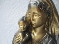  Красиво голямо пано за стена Света Богородица, майка с дете религия, снимка 3