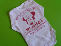 Бебешко боди с надпис, снимка 5