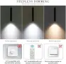 Mikeru висящи LED полилейни лампи за остров, 2 бр., 3 CCT 3000–6500K, регулируеми, снимка 5