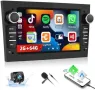 Нов Opel 2DIN Car Radio с WiFi, GPS и 1080P камера за паркиране GPS 7” дисплей, снимка 3