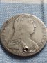 Сребърна монета 1 талер - Ранен Рестрайк 1780г. Мария Терезия 13804, снимка 7