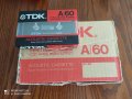 TDK A 60, снимка 1 - Аудио касети - 42505604
