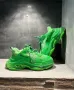 КАТО НОВИ Balenciaga Triple S Green 100% оригинални, снимка 1