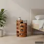 vidaXL Нощно шкафче, 30x30x45 cм, тиково дърво масив(SKU: 288808), снимка 1