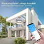 eMylo WiFi детектор за течове на вода, 120 dB сензор за вода за WiFi течове с алармено известие, снимка 1