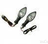 Диодни LED мигачи за мотор , 12V, комплект мигачи за мотоциклет или скутер, бял, снимка 2
