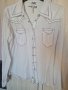  PEPE JEANS бяла дънкова спортна риза , снимка 3