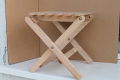 Детско сгъваемо дървено столче парен бук, снимка 1 - Антикварни и старинни предмети - 36464287