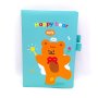 4502 Бележник тефтер тетрадка А5 с твърди корици Happy Bear, снимка 3