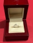Златен пръстен /бяло злато/, снимка 2