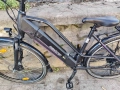 28 цола електрически алуминиев велосипед с 21 скорости усилени капли амортисьори предни като нов , снимка 5