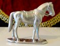 Статуетка,фигура Кон от калай. , снимка 1