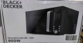 Микровълнова с грил Black+Decker – 23L, 900W, 9 автоматични програми, 5 нива на мощност., снимка 4