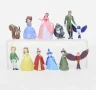 Комплект 12бр фигурки за торта Принцеса София , снимка 1