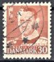 Дания, 1952 г. - пощенска марка, подпечатана, част от серия, 1*1