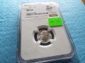 10 Cent 1954 S Liberty One Dime MS66 Lot: 115, снимка 3