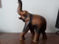 Дървен слон 40х30см., снимка 2