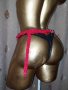 L/XL Червен дантелен колан с жартиери за чорапи , снимка 2