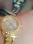 ЛУКСОЗЕН ДАМСКИ ЧАСОВНИК В ЗЛАТЕН ЦВЯТ , снимка 6
