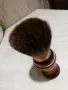 omega puro tassо brush made in italy четка за бръснене естествен косъм язовец нова , снимка 3