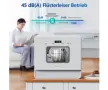 Мини съдомиялна машина AIRMSEN ZMW-DTHA01, снимка 7